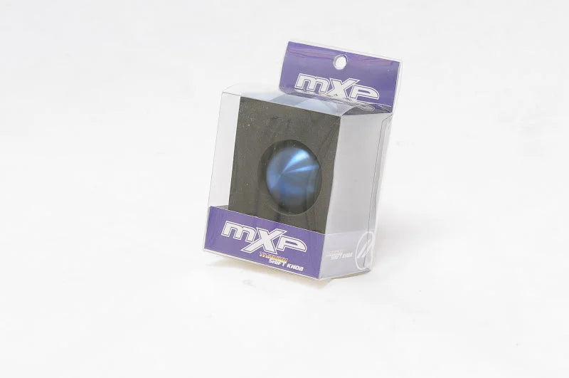 MXP Burned Titanium Round Shift Knob w/Insert - Side View