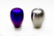 Load image into Gallery viewer, MXP Burned Titanium Tear Drop Shift Knob w/Insert - Side View