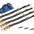Load image into Gallery viewer, Mac's Tie Downs 4 Tie Down/Axle Strap Combo Direct Hook 511118