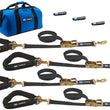 Load image into Gallery viewer, Mac's Tie Downs 4 Tie Downs Direct Hook &amp; 4-24in Axle Straps 511618