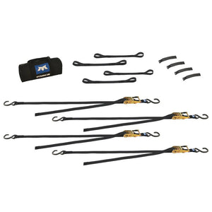 Mac's Tie Downs 4 Tie Downs - Motorcycle Pack 510001
