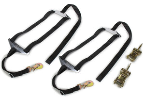 Mac's Tie Downs Dragster Rear Nets Only Pair 121834