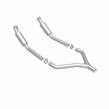 Load image into Gallery viewer, MagnaFlow 05-06 Ford Mustang 4.0L Direct Fit Converter - Side View