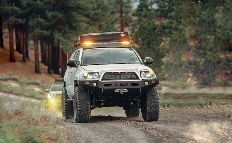 MagnaFlow 05-09 Toyota 4Runner V8 4.7L / 17-21 Lexus GX460 Overland Series Cat-Back Exhaust - Back View