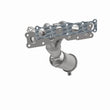 Load image into Gallery viewer, MagnaFlow 06-08 Hyundai Sonata 2.4L Direct Fit CARB Compliant Manifold Catalytic Converter - Back View