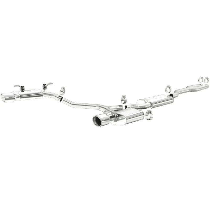 MagnaFlow 06-10 Dodge Charger 2.7L/3.5L Duals Sys CB - Side View