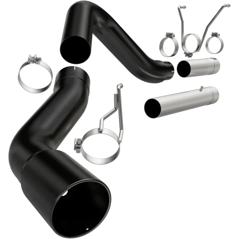MagnaFlow 07-10 Dodge 2500/3500 409 SS DPF Back 5in Single Exit Exhaust- Black - Main Product View