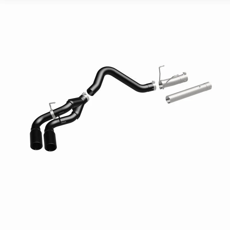 MagnaFlow 07-17 Dodge Ram 2500/3500 6.7L DPF-Back Black 4in Dual Single Passenger Side Rear Exit - Additional View 11