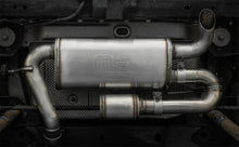 Load image into Gallery viewer, MagnaFlow 07-18 Jeep Wrangler JK Overland Series Axle-Back Exhaust System - Back View