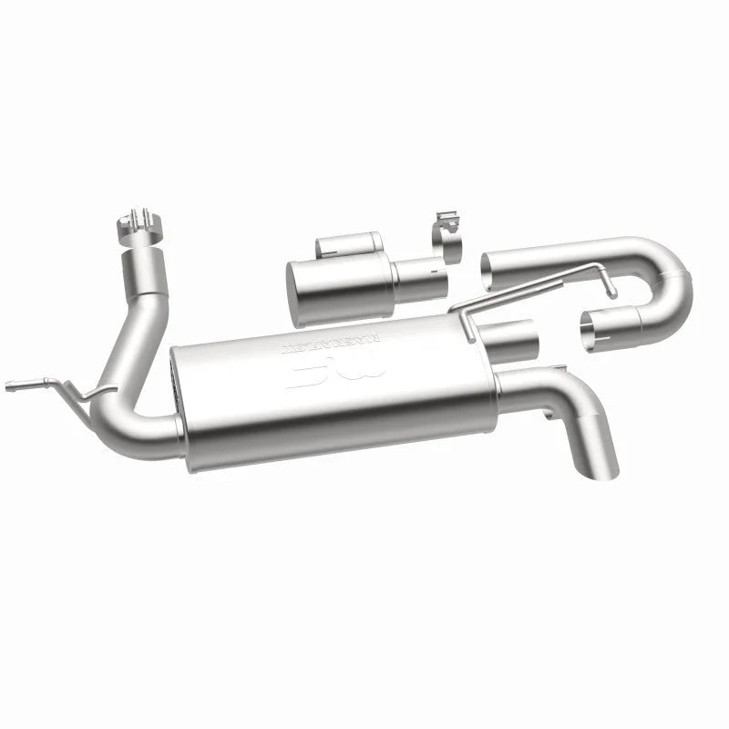 MagnaFlow 07-18 Jeep Wrangler JK Overland Series Axle-Back Exhaust System - Additional View 15