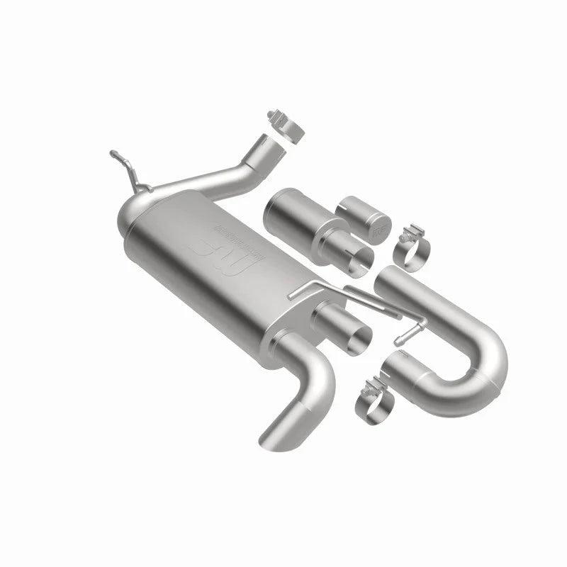 MagnaFlow 07-18 Jeep Wrangler JK Overland Series Axle-Back Exhaust System - Additional View 16