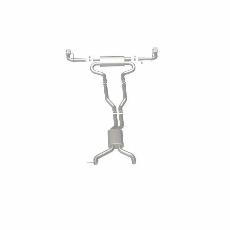 MagnaFlow 07 Audi Q7 V8 4.2L Dual Split Rear Exit Stainless Cat-Back Perf Exhaust - Additional View 6
