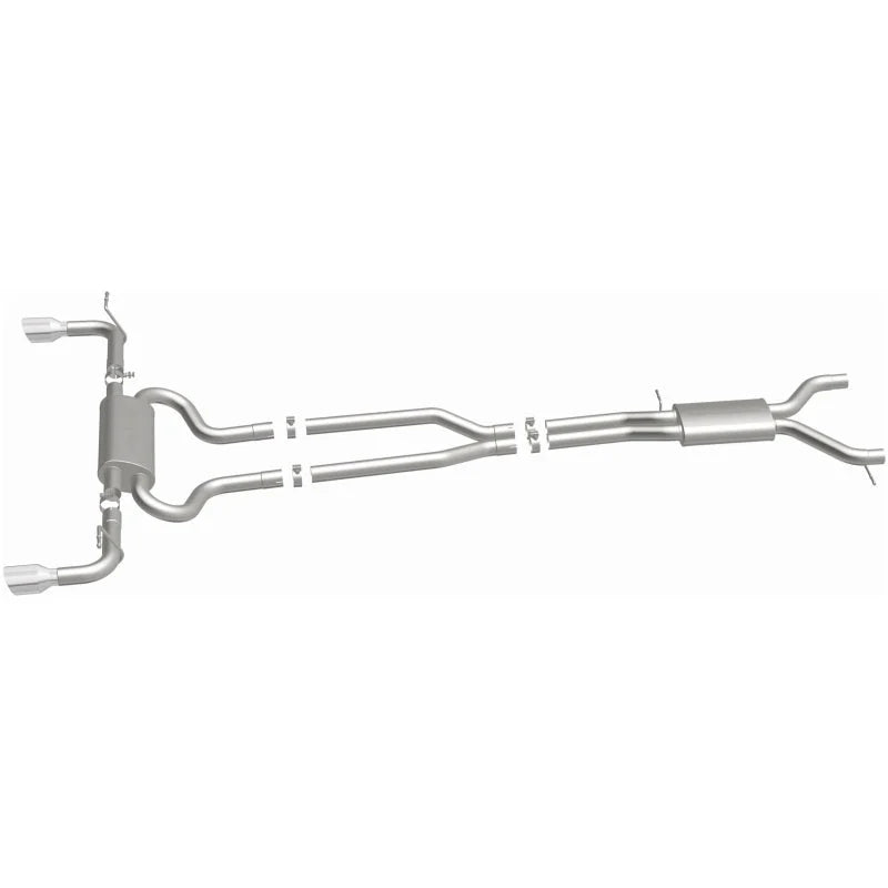 MagnaFlow 07 Audi Q7 V8 4.2L Dual Split Rear Exit Stainless Cat-Back Perf Exhaust - Additional View 12