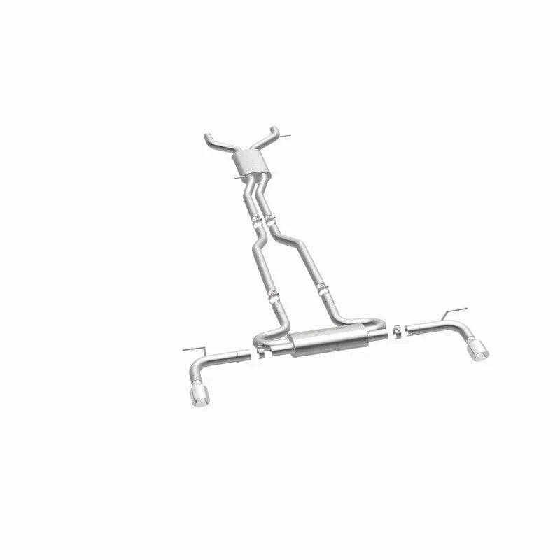 MagnaFlow 07 Audi Q7 V8 4.2L Dual Split Rear Exit Stainless Cat-Back Perf Exhaust - Additional View 15