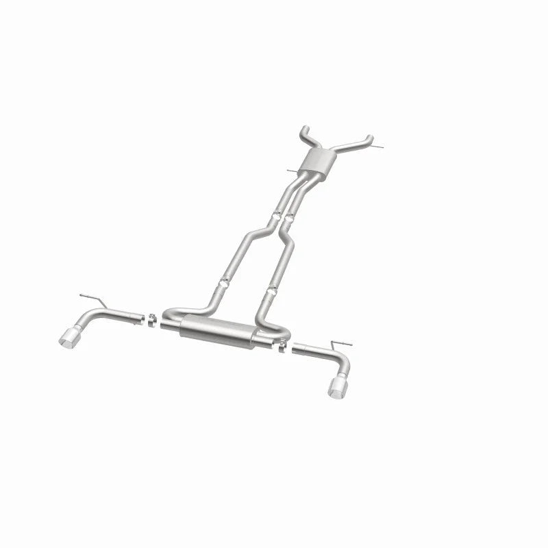 MagnaFlow 07 Audi Q7 V8 4.2L Dual Split Rear Exit Stainless Cat-Back Perf Exhaust - Additional View 16