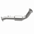 Load image into Gallery viewer, MagnaFlow 08-10 BMW 535i California Catalytic Converter Direct Fit 2.5in Pipe Diameter - Back View