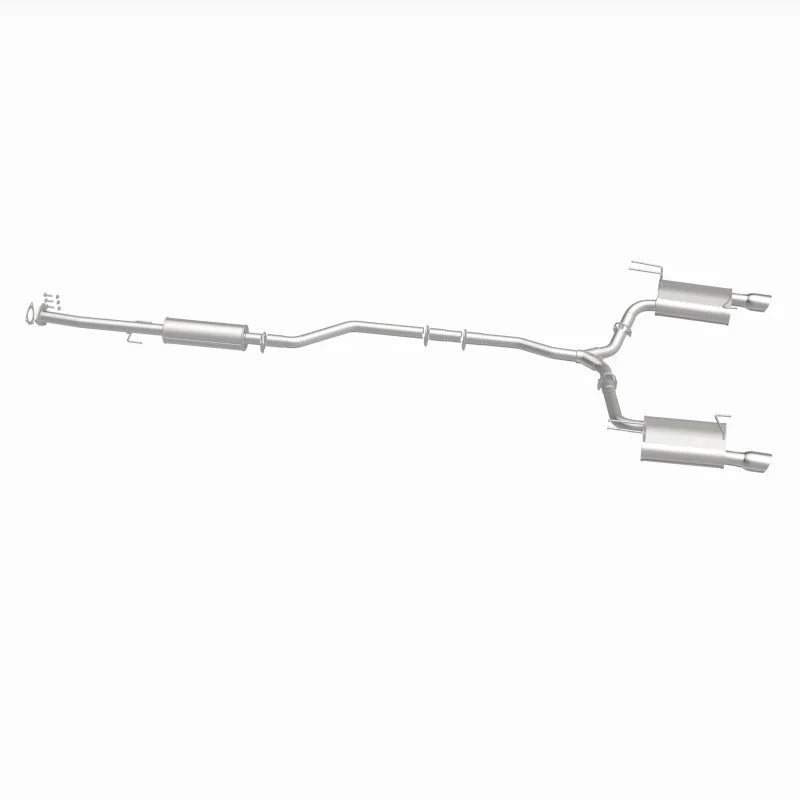 MagnaFlow 08-12 Honda Accord 3.5L BRE Exhaust Kit - Side View