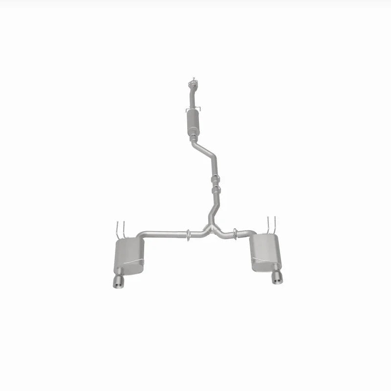 MagnaFlow 08-12 Honda Accord 3.5L BRE Exhaust Kit - Back View