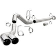 Load image into Gallery viewer, MagnaFlow 08-17 Ford F-250/F-350/F-450 4.6L/6.7 DPF-Back SS 4in Dual Single Passenger Side Rear Exit - Main Product View