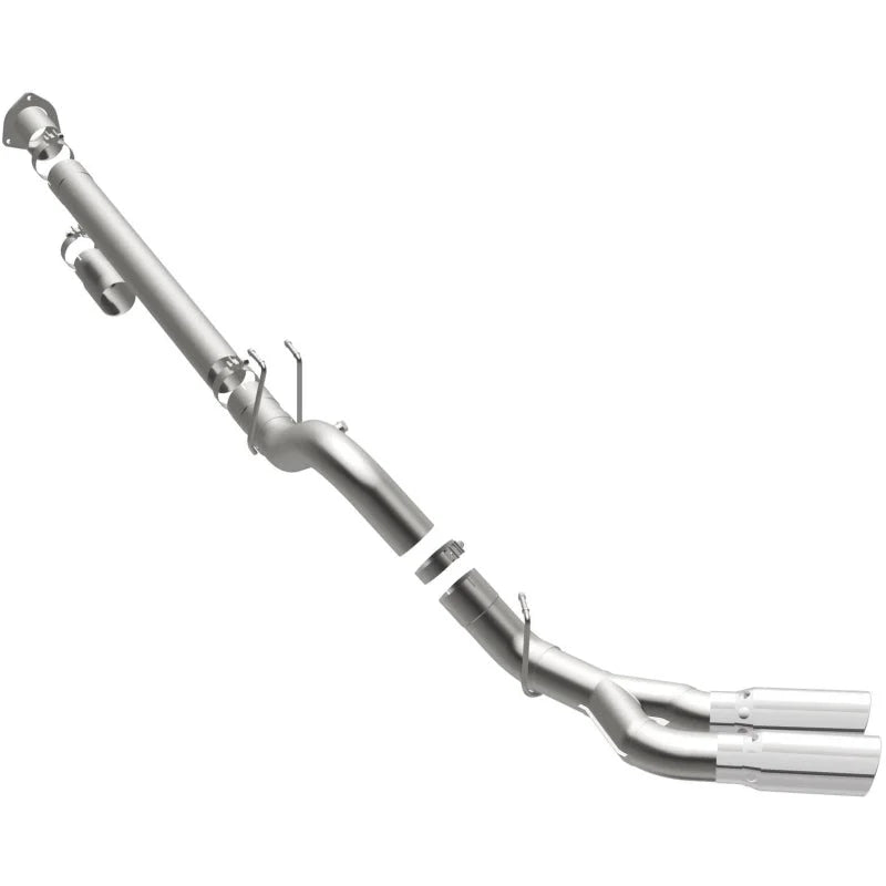 MagnaFlow 08-17 Ford F-250/F-350/F-450 4.6L/6.7 DPF-Back SS 4in Dual Single Passenger Side Rear Exit - Additional View 5