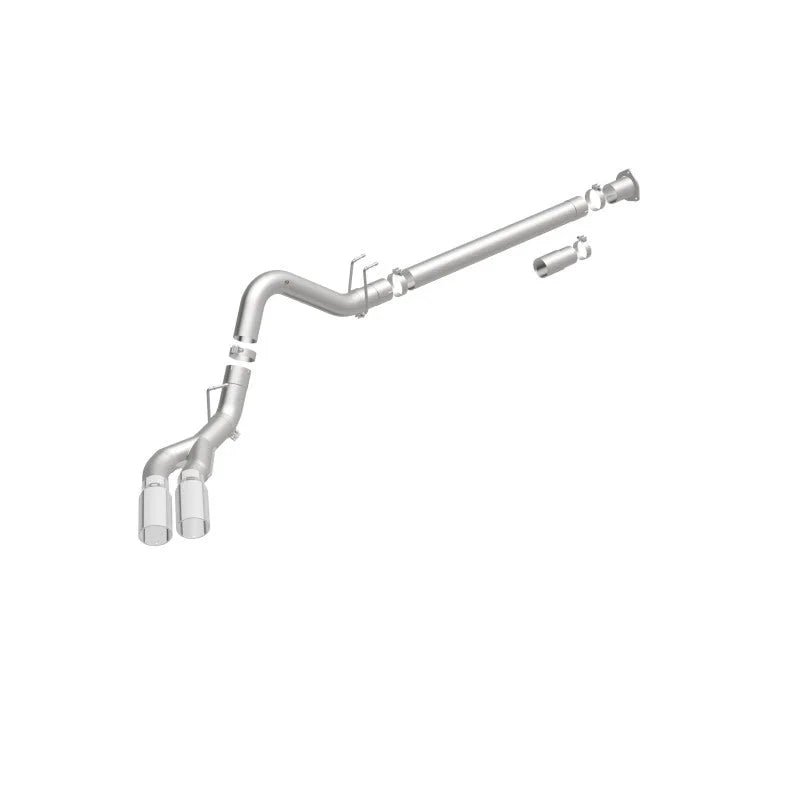 MagnaFlow 08-17 Ford F-250/F-350/F-450 4.6L/6.7 DPF-Back SS 4in Dual Single Passenger Side Rear Exit - Additional View 8