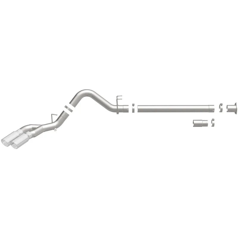 MagnaFlow 08-17 Ford F-250/F-350/F-450 4.6L/6.7 DPF-Back SS 4in Dual Single Passenger Side Rear Exit - Additional View 12
