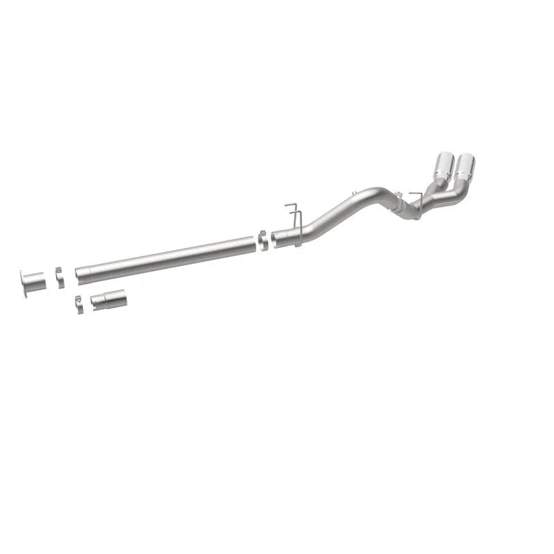 MagnaFlow 08-17 Ford F-250/F-350/F-450 4.6L/6.7 DPF-Back SS 4in Dual Single Passenger Side Rear Exit - Additional View 15