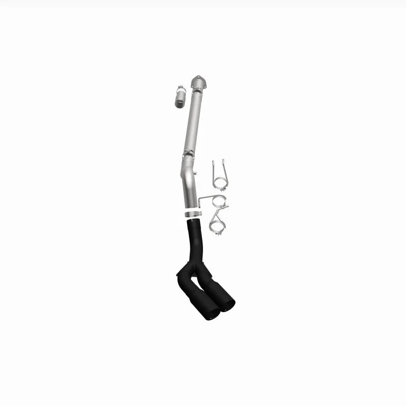 MagnaFlow 08-18 Ford F-250/F-350/F-450 4.6L/6.7 DPF-Back Black 4in Dual Single Rear Exit - Additional View 5