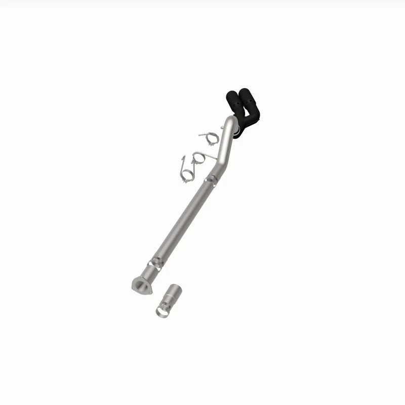 MagnaFlow 08-18 Ford F-250/F-350/F-450 4.6L/6.7 DPF-Back Black 4in Dual Single Rear Exit - Additional View 11