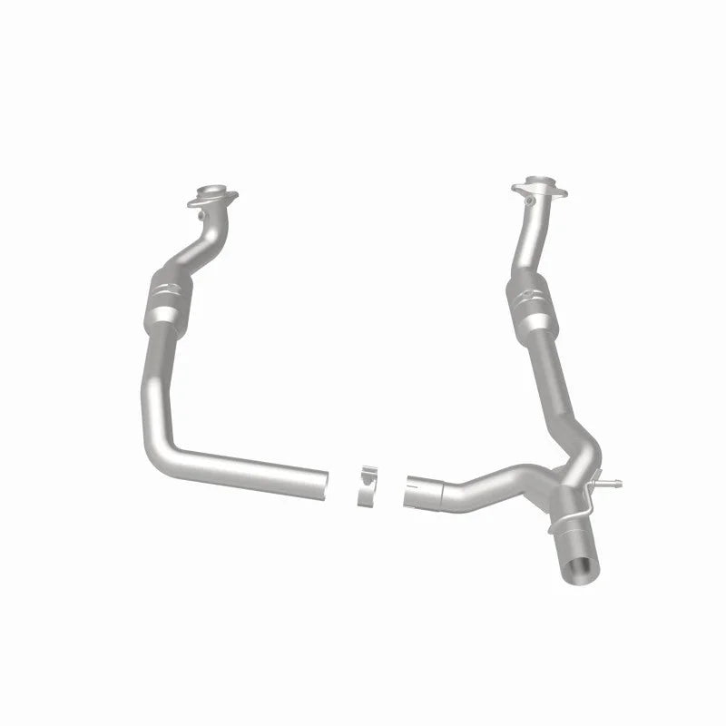 MagnaFlow 09-14 Ford E-150 California Grade CARB Compliant Direct-Fit Catalytic Converter - Side View