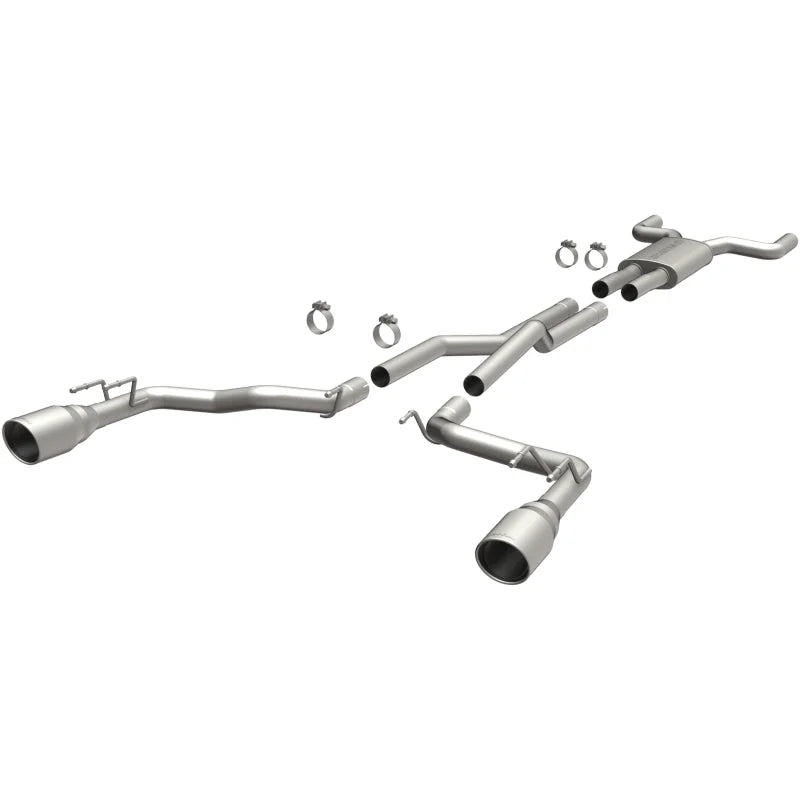 MagnaFlow 10-11 Camaro 6.2L V8  2.5 inch Competition Series Stainless Catback Performance Exhaust - Main Product View