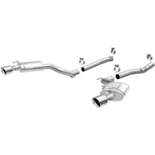 Load image into Gallery viewer, MagnaFlow 10-11 Camaro 6.2L V8 2.5 inch Street Series Axle Back Stainless Cat Back Exhaus - Main Product View