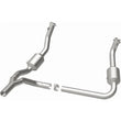 Load image into Gallery viewer, MagnaFlow 10-11 Jeep Wrangler 3.8L Direct Fit CARB Compliant Catalytic Converter - Back View
