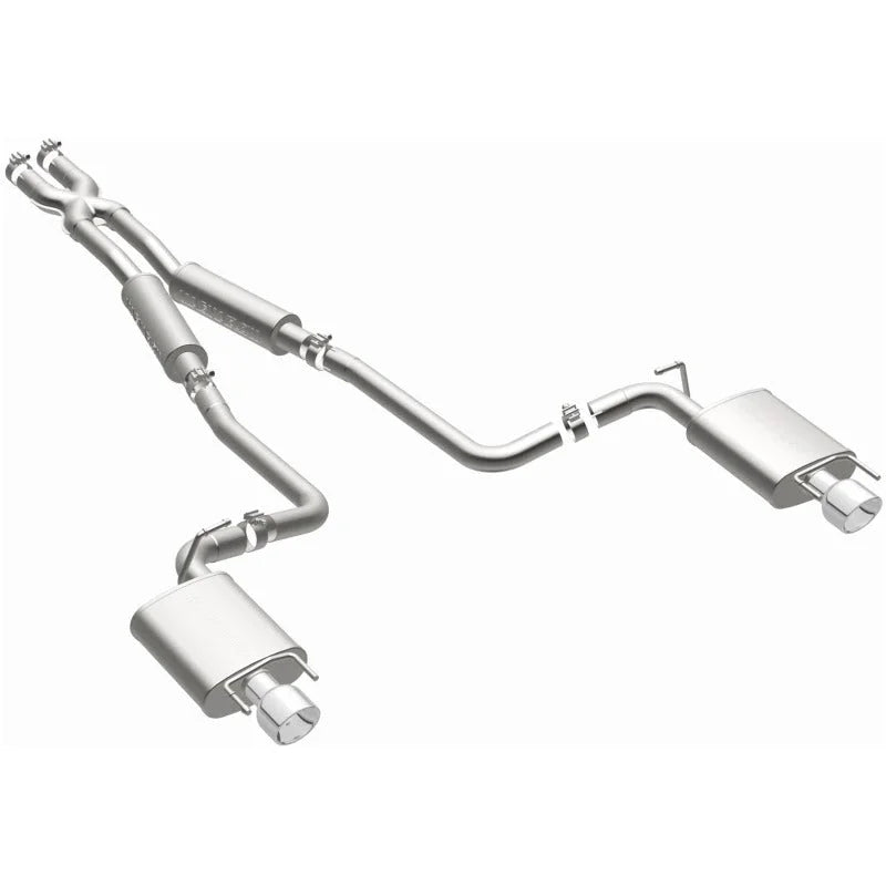 MagnaFlow 10-12 Cadillac CTS V6 3.0L (Exc AWD) Dual Split Rear Exit Stainless Cat Back Perf Exhaust - Additional View 9