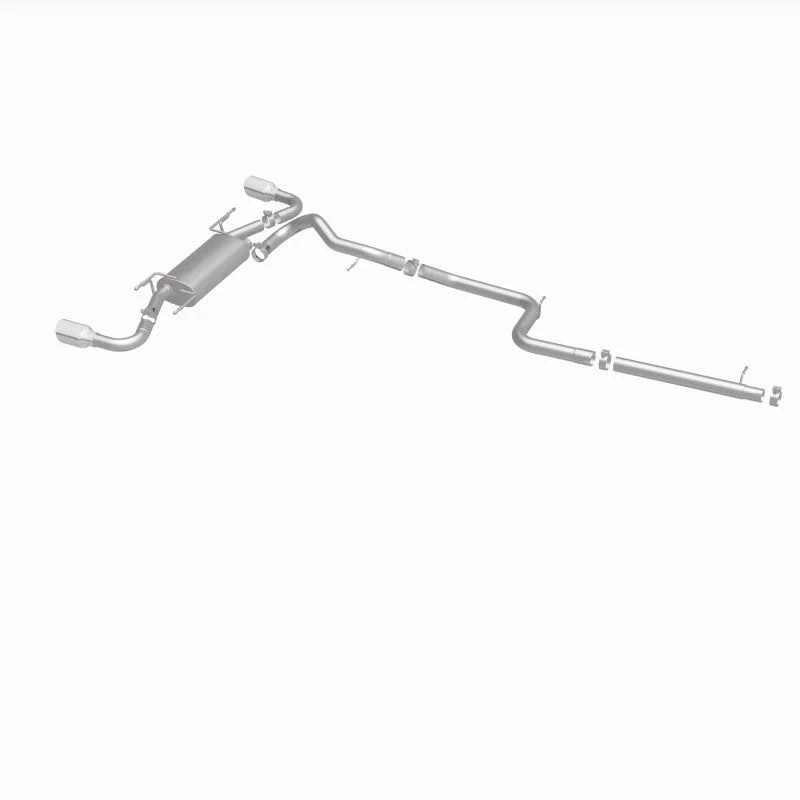 MagnaFlow 10-12 Mazda 3 L4 2.5L Hatchback Split Rear Exit Stainless Cat Back Performance Exhaust - Additional View 10