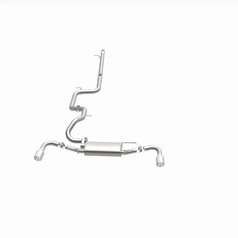 MagnaFlow 10-12 Mazda 3 L4 2.5L Hatchback Split Rear Exit Stainless Cat Back Performance Exhaust - Additional View 13