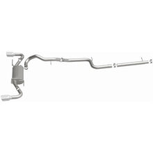 Load image into Gallery viewer, MagnaFlow 10-12 Mazda 3 L4 2.5L Hatchback Split Rear Exit Stainless Cat Back Performance Exhaust - Additional View 15