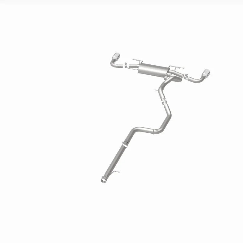 MagnaFlow 10-12 Mazda 3 L4 2.5L Hatchback Split Rear Exit Stainless Cat Back Performance Exhaust - Additional View 16