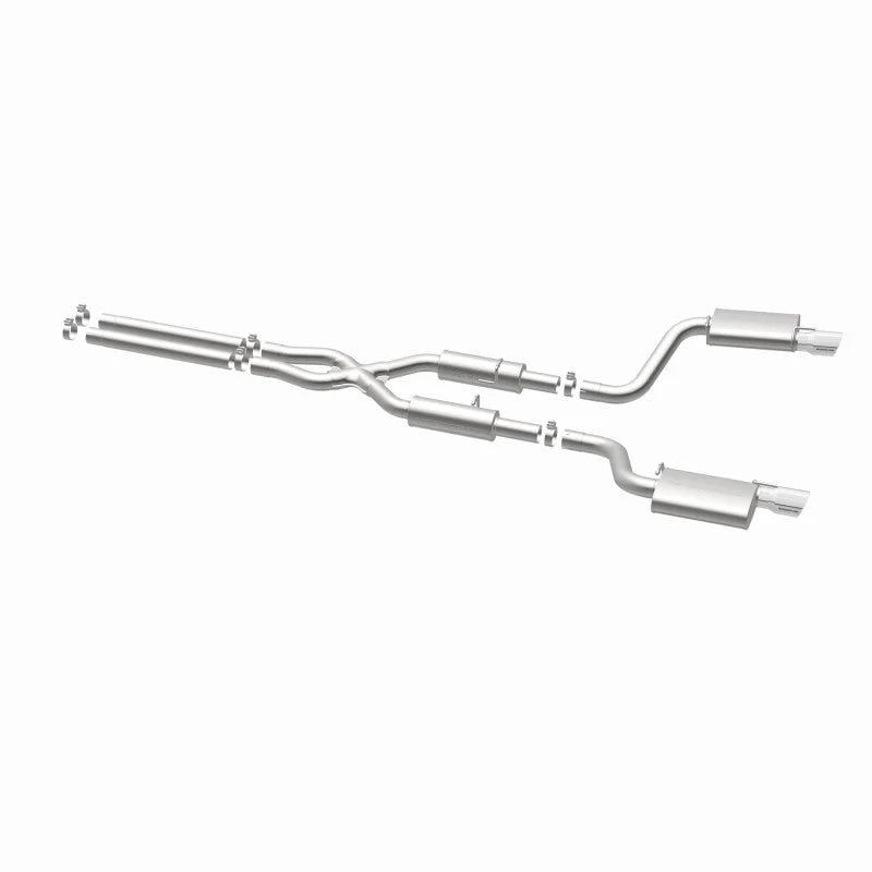 MagnaFlow 11-12 Dodge Charger SRT-8 Hemi Dual Split Rear Exit Stainless Cat-Back Performance Exhaust - Additional View 5