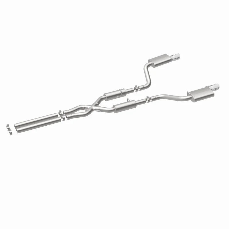 MagnaFlow 11-12 Dodge Charger SRT-8 Hemi Dual Split Rear Exit Stainless Cat-Back Performance Exhaust - Additional View 10