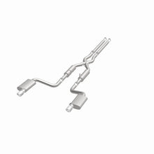 Load image into Gallery viewer, MagnaFlow 11-12 Dodge Charger SRT-8 Hemi Dual Split Rear Exit Stainless Cat-Back Performance Exhaust - Additional View 14