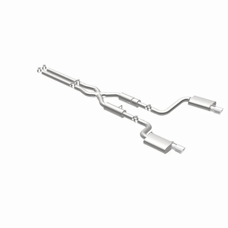 MagnaFlow 11-12 Dodge Charger SRT-8 Hemi Dual Split Rear Exit Stainless Cat-Back Performance Exhaust - Additional View 16