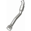 Load image into Gallery viewer, MagnaFlow 11-12 Ram 2500/3500 6.7L Front Direct Fit Stainless Catalytic Converter - Side View