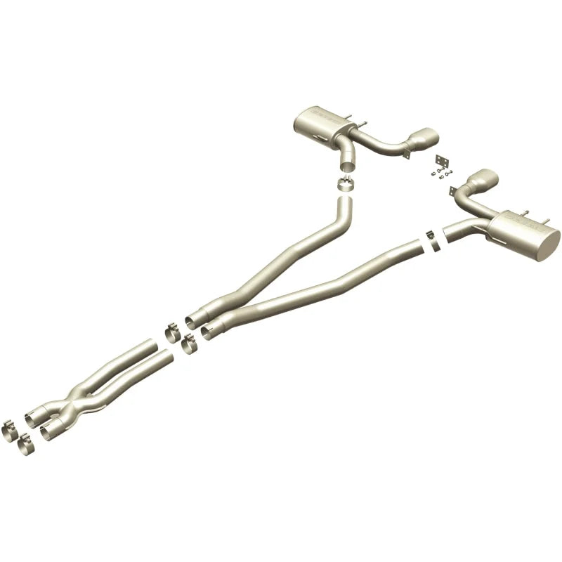 MagnaFlow 11-13 Cadillac CTS Coupe Only V8 6.2L Dual Ctr Rear Exit SS Cat-Back Performance Exhaust - Main Product View