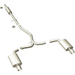 Load image into Gallery viewer, MagnaFlow 11-13 Ford Explorer V6 3.5L SS Catback Exhaust Dual Split Rear Exit w/ 3.5in SS Tips - Side View