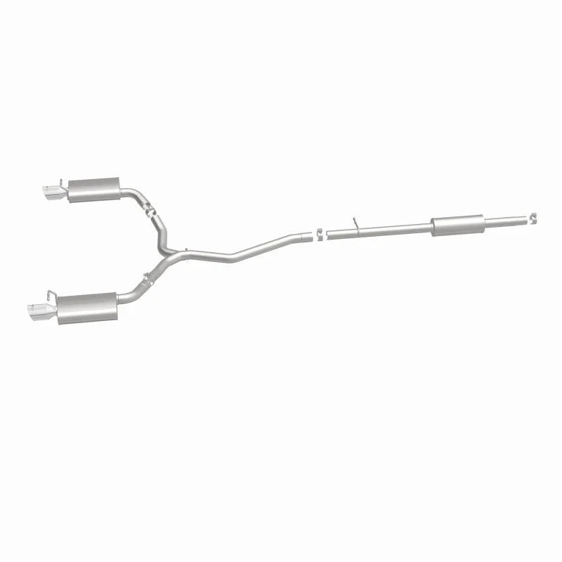 MagnaFlow 11-13 Ford Explorer V6 3.5L SS Catback Exhaust Dual Split Rear Exit w/ 3.5in SS Tips - Additional View 10