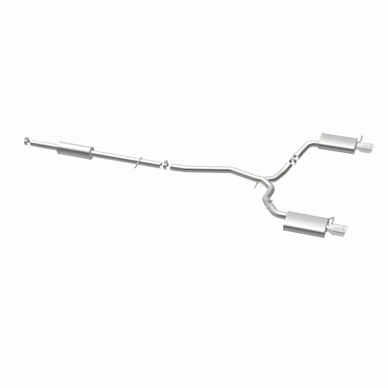 MagnaFlow 11-13 Ford Explorer V6 3.5L SS Catback Exhaust Dual Split Rear Exit w/ 3.5in SS Tips - Additional View 13