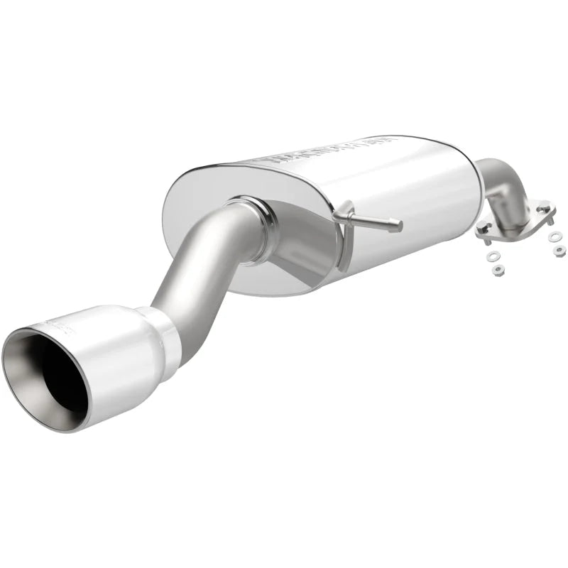 MagnaFlow 11-13 Mazda 2 1.5L Single Rear Exit Stainless Catback Performance Exhaust - Main Product View