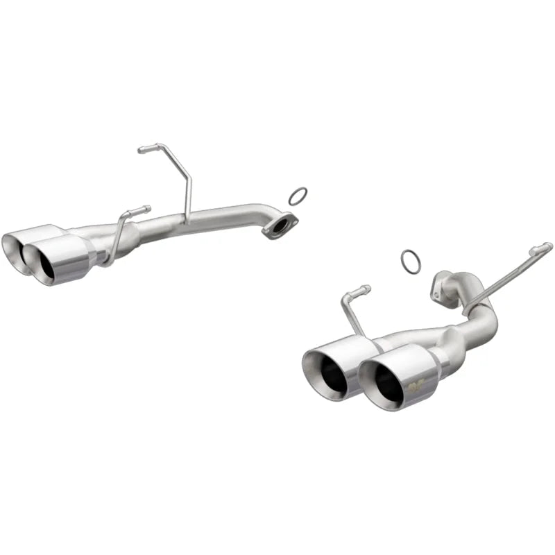 MagnaFlow 11-14 Subaru Impreza / 15-19 Subaru WRX/STI Competition Axle Back w/ Quad Polished Tips - Main Product View