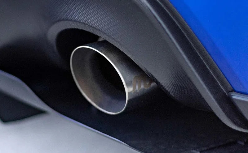 MagnaFlow 11-14 Subaru Impreza / 15-19 Subaru WRX/STI Competition Axle Back w/ Quad Polished Tips - Installation View